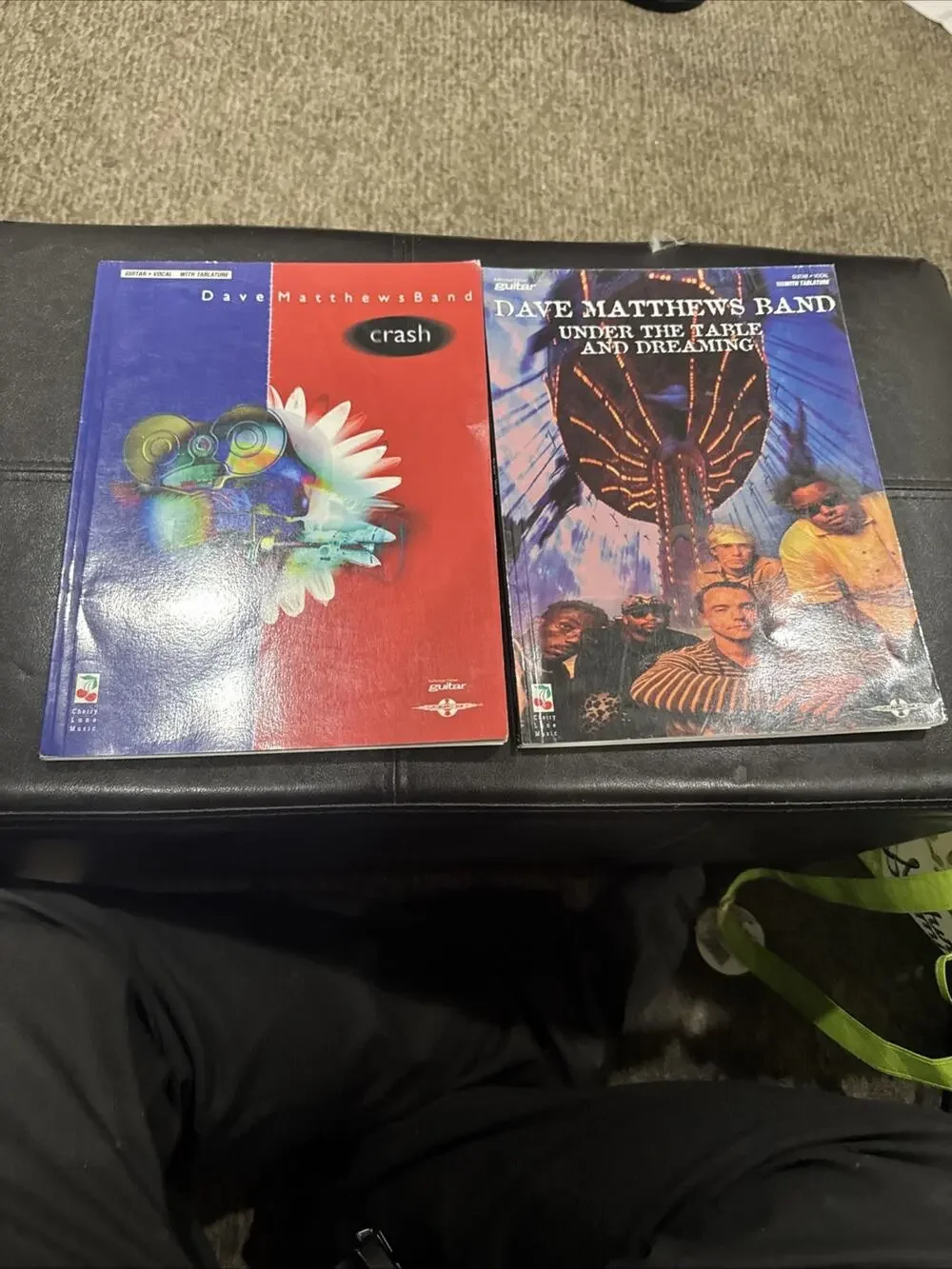 Lot Of 2 Dave Matthew’s Band Song Books Crush And Under The Table and Dreaming